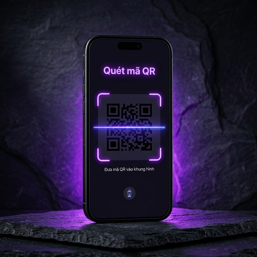 Quản Lý Tiệm Hoa Smart — quét mã QR